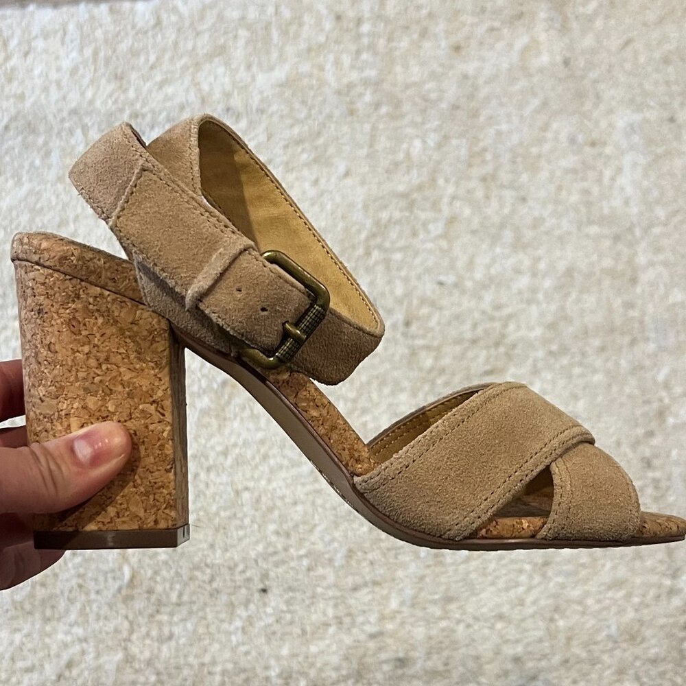 Unworn Splendid Beige Open Toe Sandal (7.5)